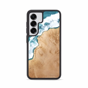Galaxy S25 Wood Phone Case - Ari (Coastal, 777441) Anti Static Anti Oil Film
