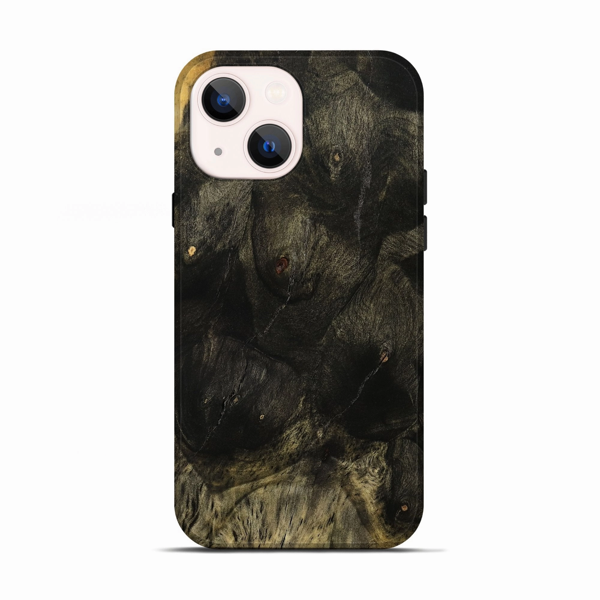 Iphone 13 Wood Live Edge Phone Case - Lonnie (Wood Burl, 773970) Screen Defense Anti Glare Film