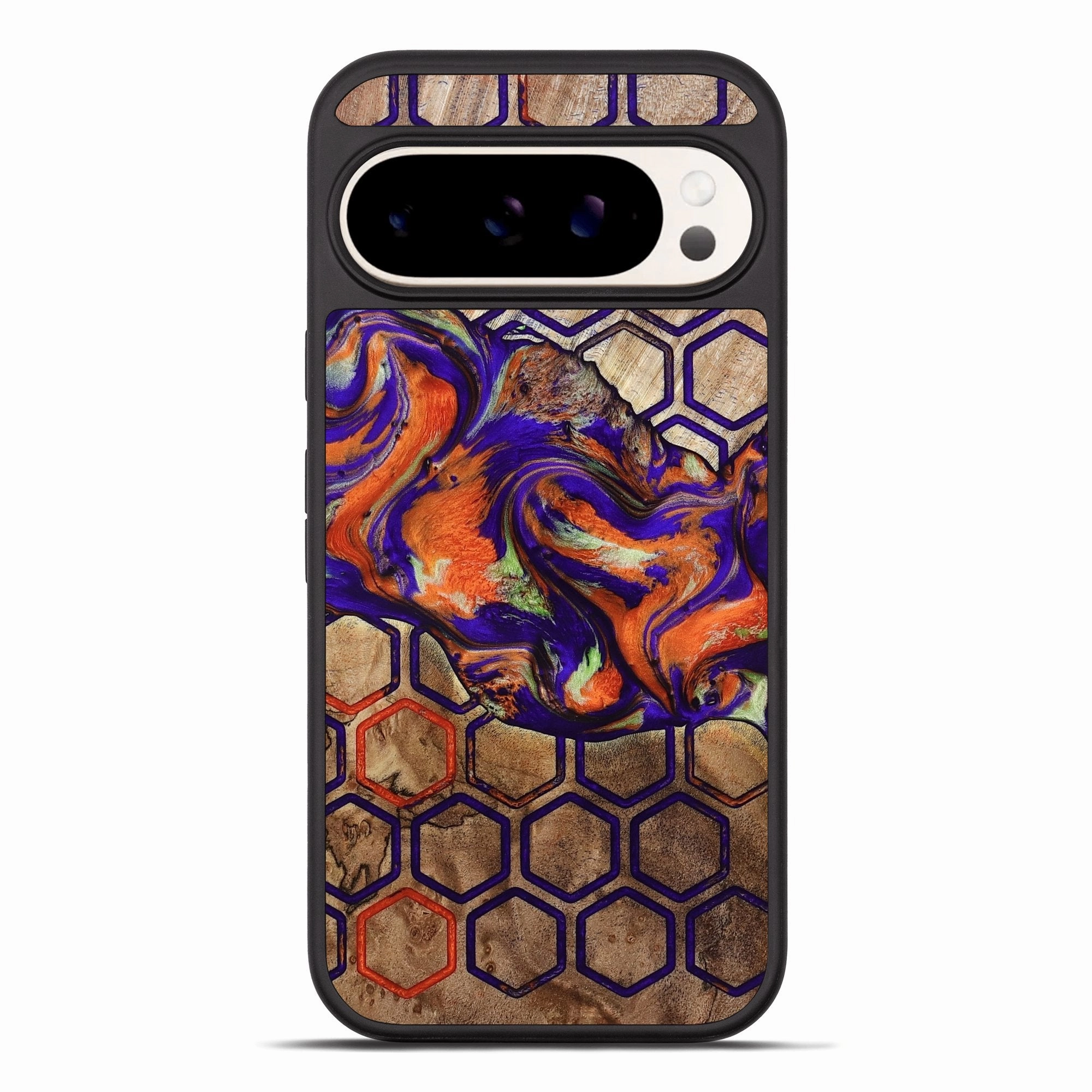 Anti Finger Mark Film Anti Finger Grease Pixel 10 Pro Xl Wood Phone Case - Helene (Pattern, 779438)
