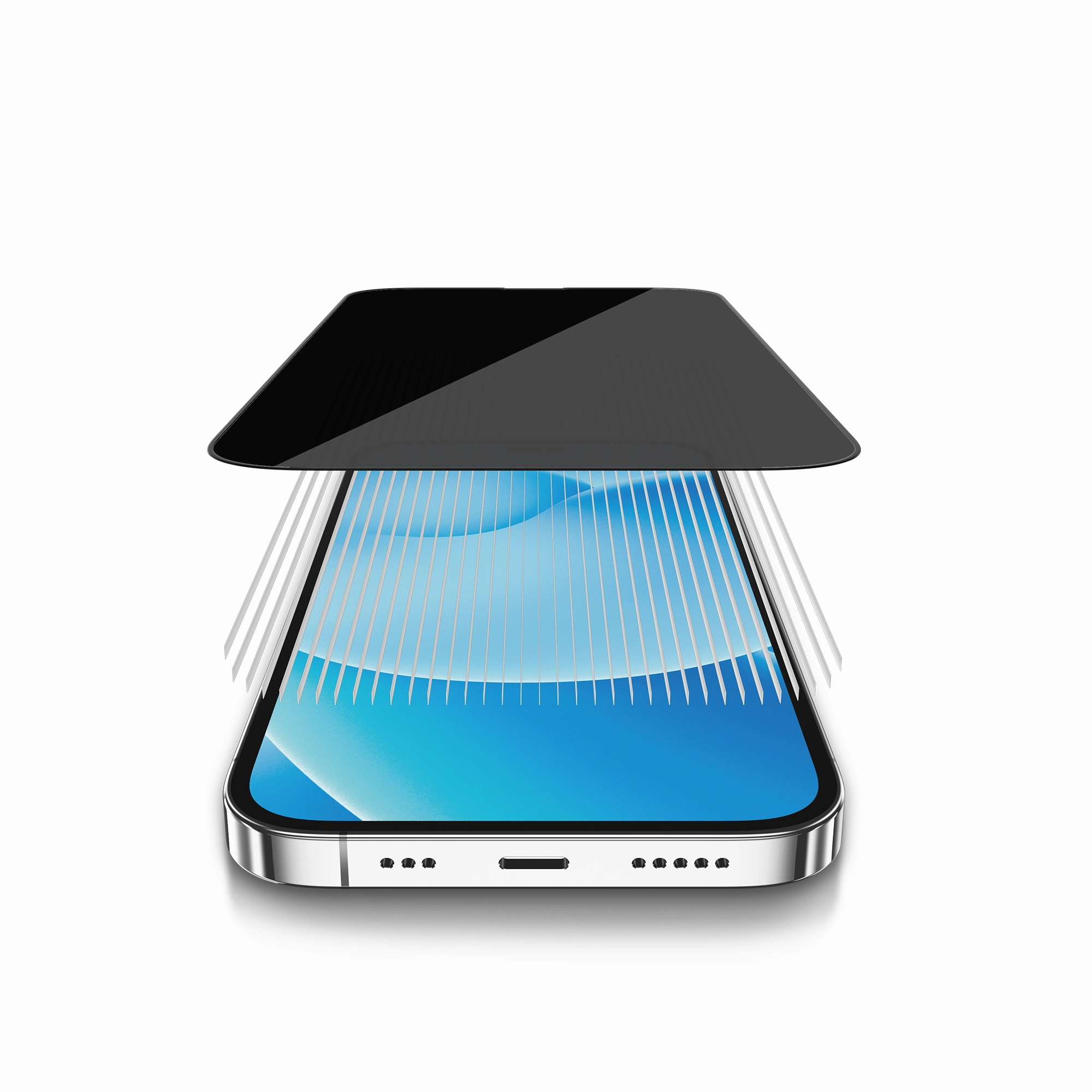 Fingerprint Free Scratch Resistant Coating Radix 28Privacy Tempered Glass Screen Protector | Iphone 14 Series
