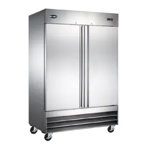 Saba - S-47F, Commercial 2 Solid Door Reach-In Freezer