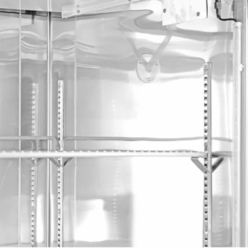 Saba - S-47F, Commercial 2 Solid Door Reach-In Freezer