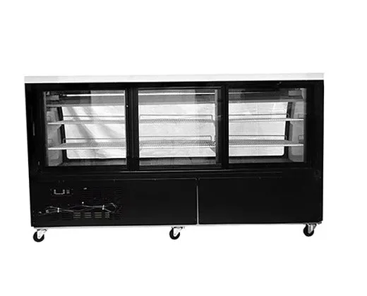 Saba - SCGG-82, Commercial 82" Deli Display Case Refrigerator Showcase 32 cu. ft.