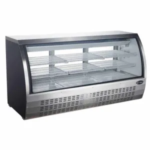 Saba - SCGG-82, Commercial 82" Deli Display Case Refrigerator Showcase 32 cu. ft.
