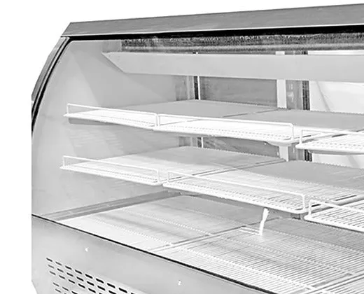 Saba - SCGG-82, Commercial 82" Deli Display Case Refrigerator Showcase 32 cu. ft.