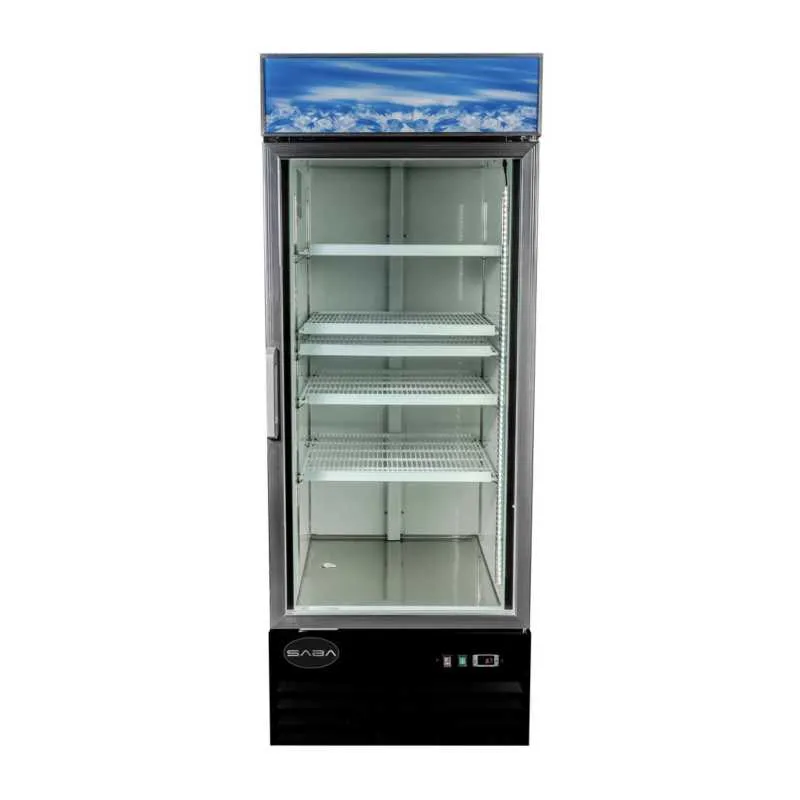 Saba - SM-23F, Commercial 31" 1 Glass Door Merchandiser Freezer