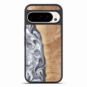 HD Screen Protector Pixel 10 Pro Xl Wood Phone Case - Katrina (Black & White, 773310)