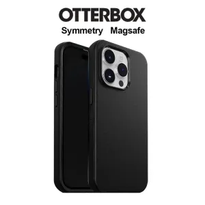 Anti Spy Film Anti Fingerprint Coating Otterbox Symmetry Magsafe Black Case For Iphone 16 Pro Max