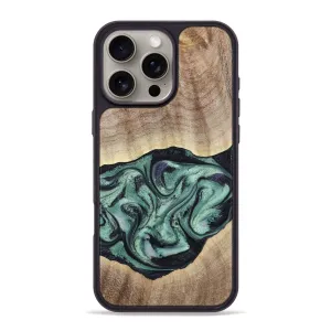 Tempered Screen Protector Iphone 16 Pro Max Wood Phone Case - Kason (Green, 780037)