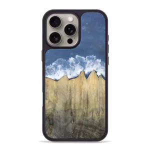 Iphone 16 Pro Max Wood Phone Case - Deann (Coastal, 781882) Anti Finger Oil Anti Spy Film