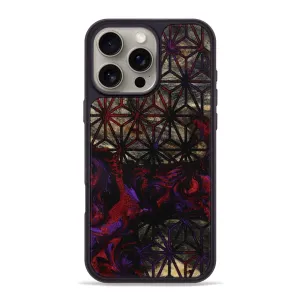 Iphone 16 Pro Max Wood Phone Case - Melina (Pattern, 780990) Fingerprint Repellent