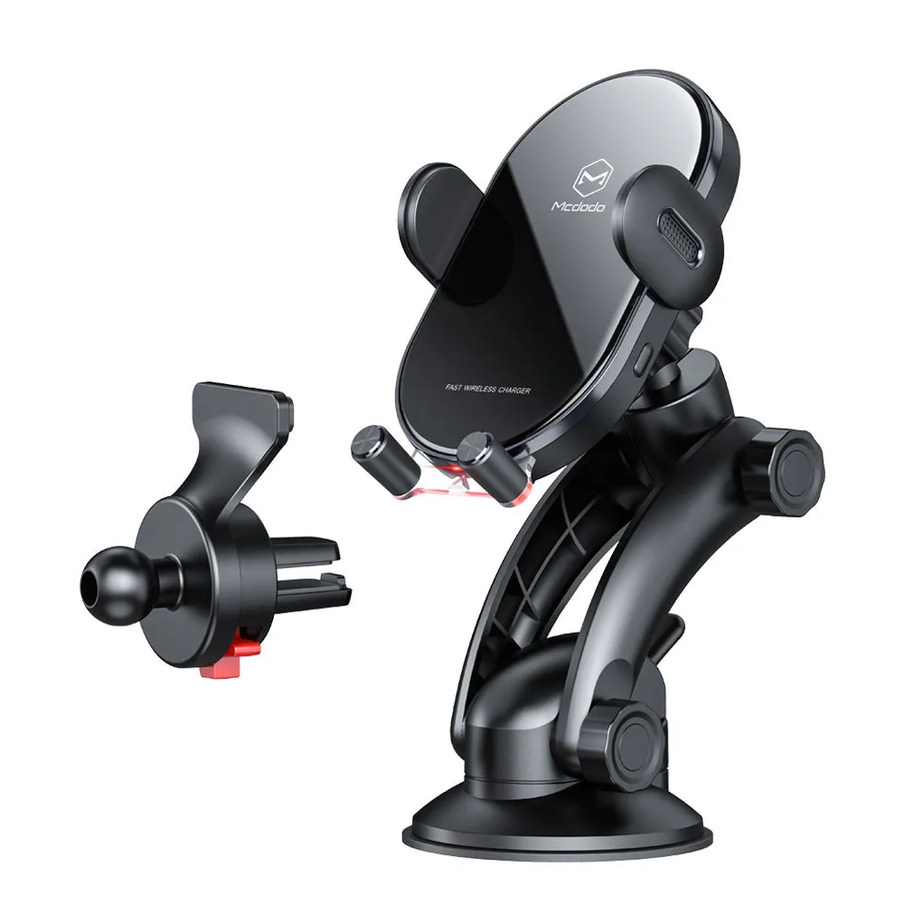 Mcdodo 15W Wireless Car Mount Charger - Space Series Smart Power Adapter