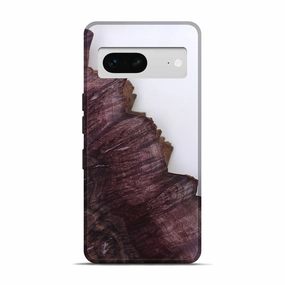 Pixel 7 Wood Live Edge Phone Case - Tracie (Clear, 779899) Oleophobic Coating Anti Finger Grease