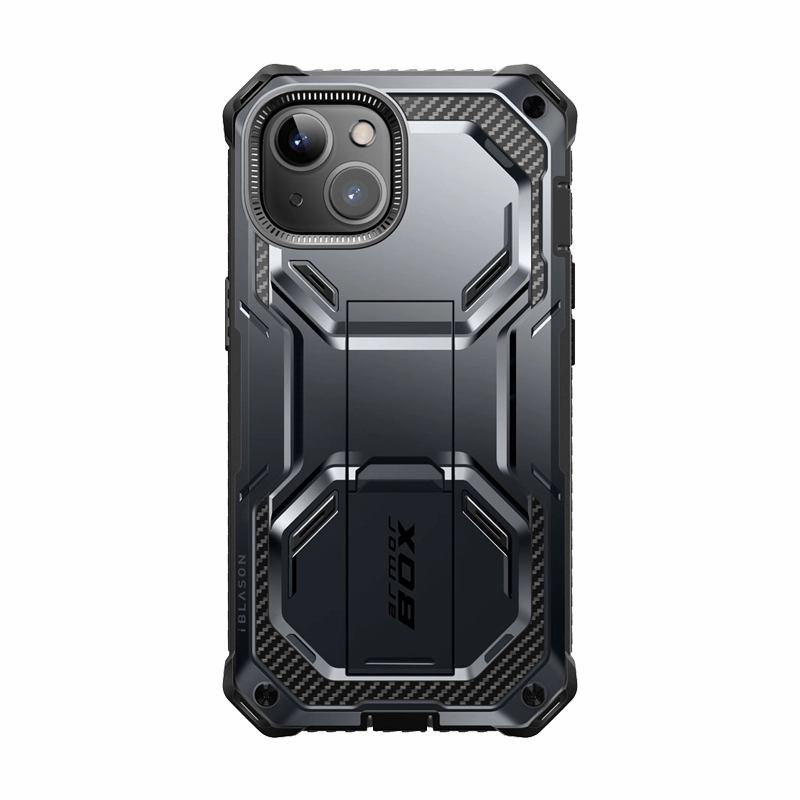 Anti Fingerprint Screen Iphone 14 Armorbox Case - Black
