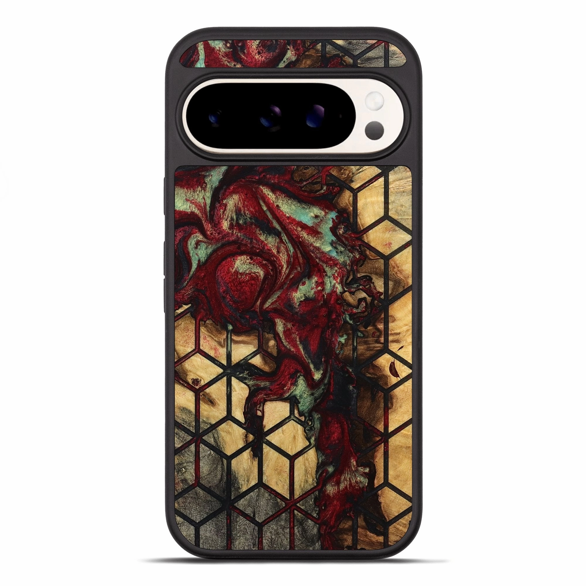 Anti Scratch Coating Bubble Free Pixel 10 Pro Xl Wood Phone Case - Ofelia (Pattern, 781734)