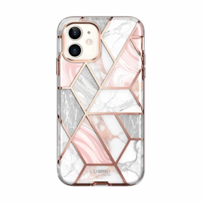 Iphone 12 Mini Cosmo Case - Marble Pink Smooth Touch