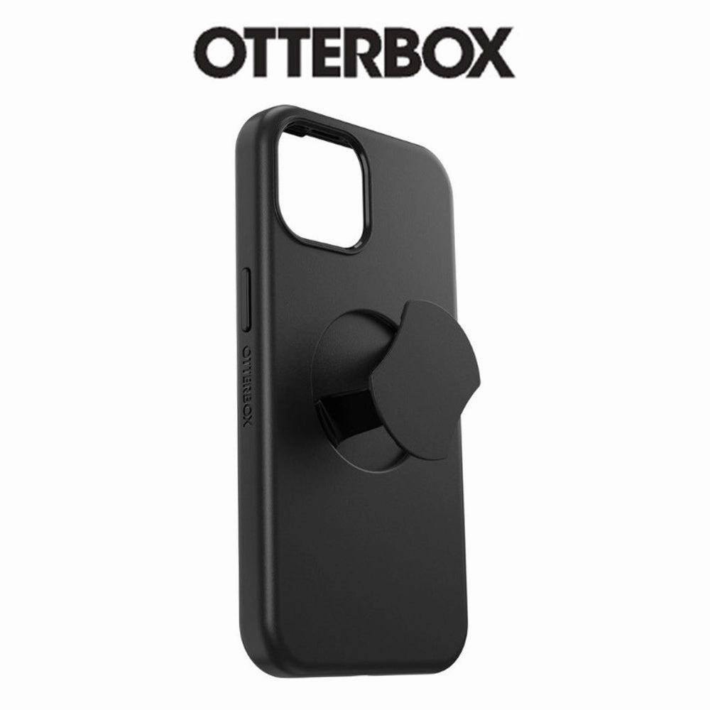 Otterbox Case For Iphone 15 Plus Ottergrip Case Compatible With Magsafe Black Tempered Screen Protector