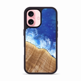 Anti Spy Impact Resistant Iphone 16 Wood Phone Case - Stacy (Coastal, 776584)