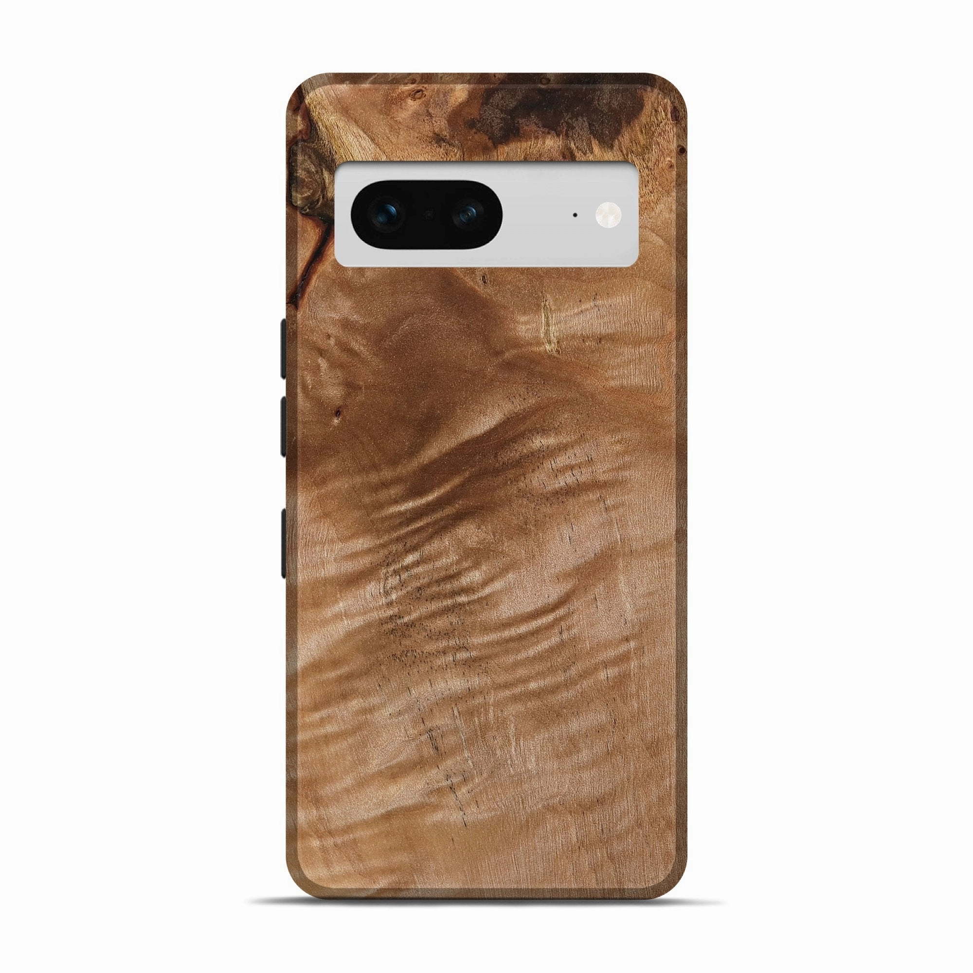 Pixel 7 Wood Live Edge Phone Case - Jarvis (Wood Burl, 772511) Anti Spy Film