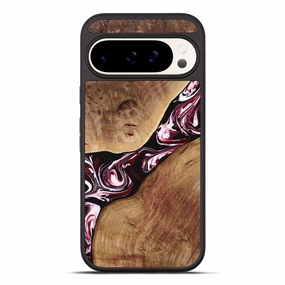 Pixel 10 Pro Xl Wood Phone Case - Mylee (Red, 770384) Fingerprint Shield