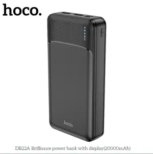 Dual Output Power Bank 20000 Mah Db22A Slim Long Endurance