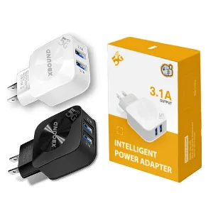 Reliable Charger Auto Stop Charging 3.1A Dual Usb Wall Charger