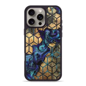 Anti Finger Smear Raised Edges Iphone 16 Pro Max Wood Phone Case - Felix (Pattern, 781712)