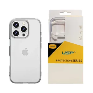 Scratch Proof Usp Case For Iphone 16 Pro Max Clear Rock Shockproof Case