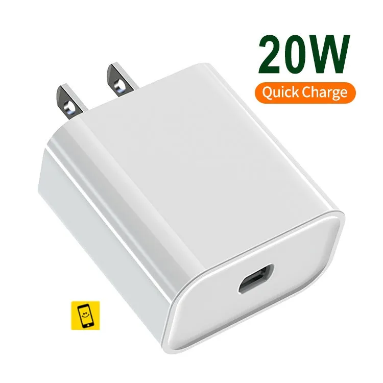 Portable Power Quick Charge Cable High Quality 20W Pd Usb C Quick Charge Wall Charger