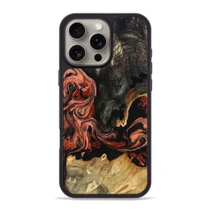 Screen Guard Iphone 16 Pro Max Wood Phone Case - Racheal (Red, 781652)