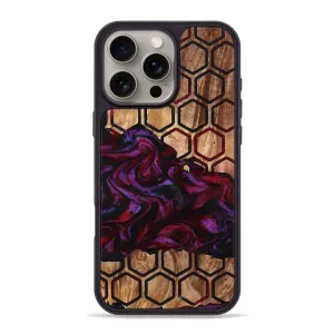 Iphone 16 Pro Max Wood Phone Case - Zoie (Pattern, 779435) Anti Finger Grease Film Ultra Thin