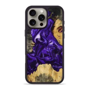 Iphone 16 Pro Max Wood Phone Case - Rudy (Purple, 781680) Anti Blue Light