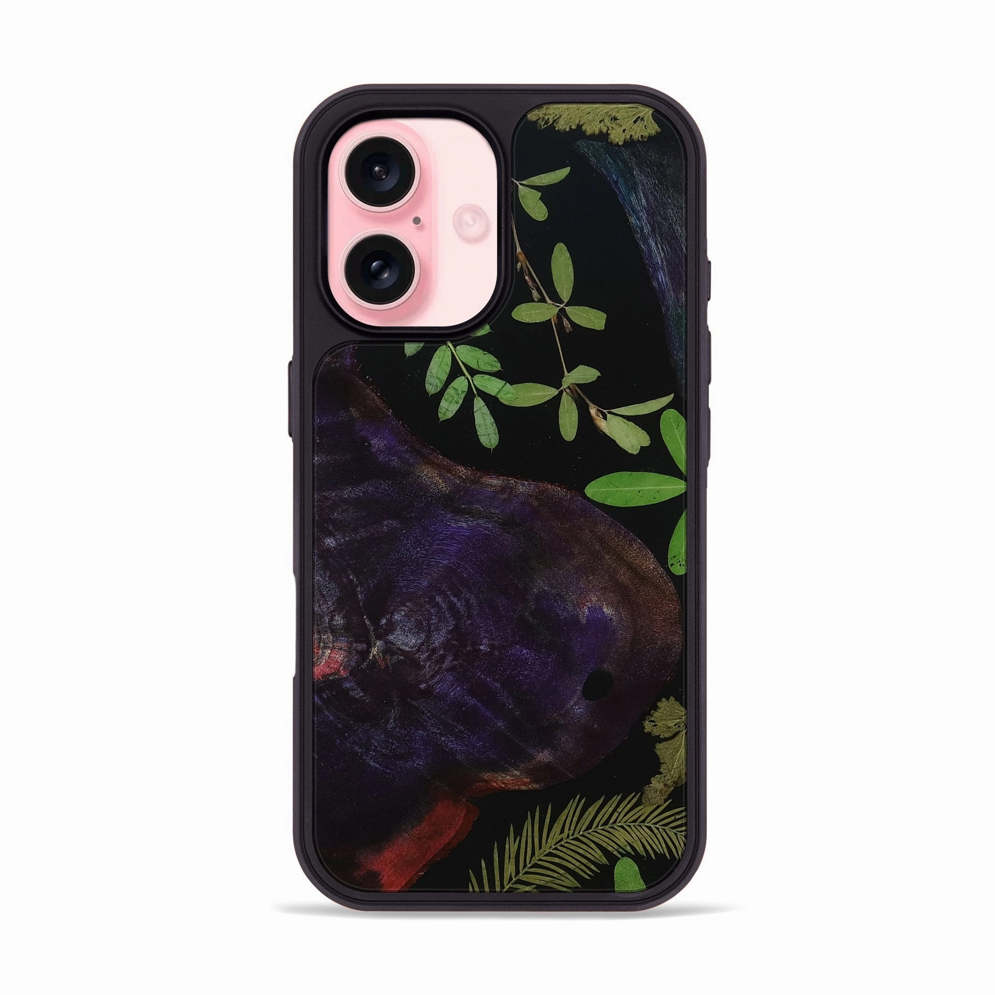 Iphone 16 Wood Phone Case - Sampson (Bloom, 781395) Bubble Resistant Film