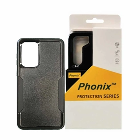 Anti Reflection Screen Fingerprint Resistant Screen Phonix Black Armor Light Case For Samsung S24 Ultra
