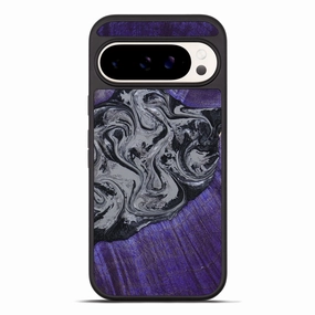 Bubble Free Ultra Slim Protector Pixel 10 Pro Xl Wood Phone Case - Jaidyn (Black & White, 779566)