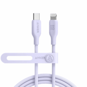 Overload Protection Anker Powerline 542 Usb-C To Lightning Cable (Bio-Based) (1.8M/6Ft) -Violet