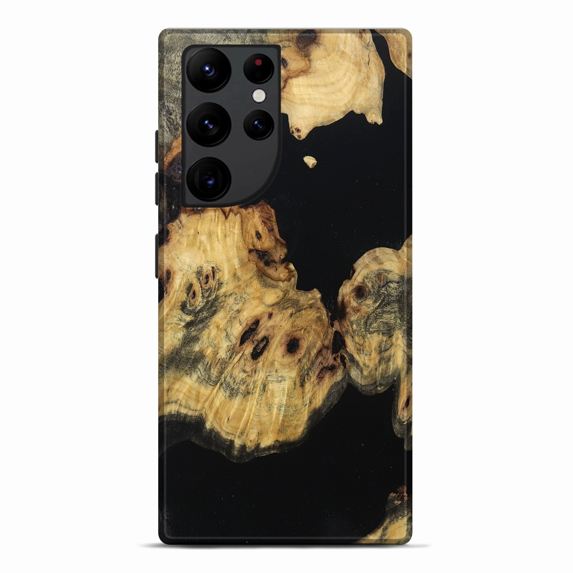 Galaxy S22 Ultra Wood Live Edge Phone Case - Fannie (Wood Burl, 781433) Screen Guard