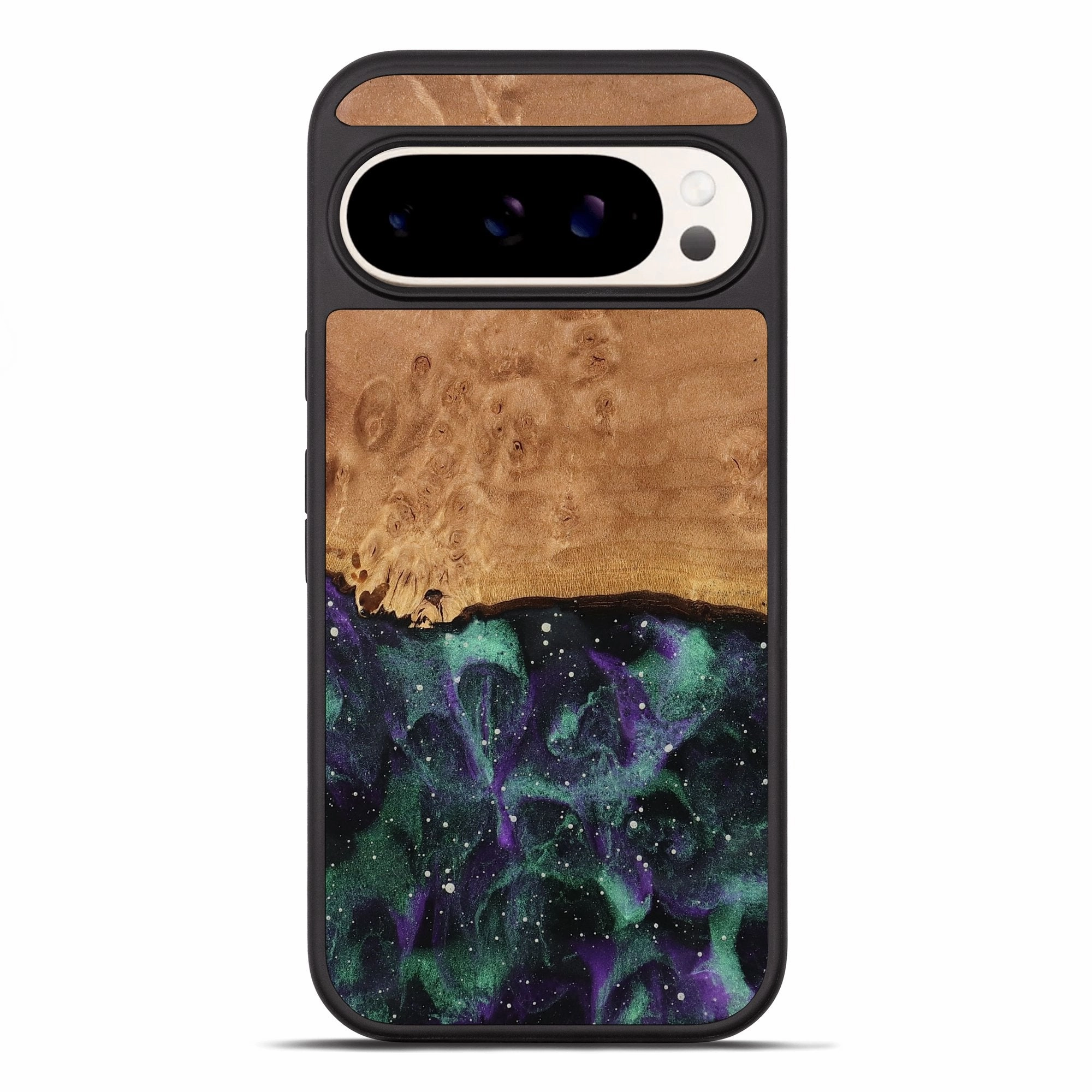 Pixel 10 Pro Xl Wood Phone Case - Zahir (Cosmos, 772852) Anti Scratch Coating HD Screen Protector