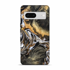Protective Film Pixel 7 Wood Live Edge Phone Case - Judge (Black & White, 781475)