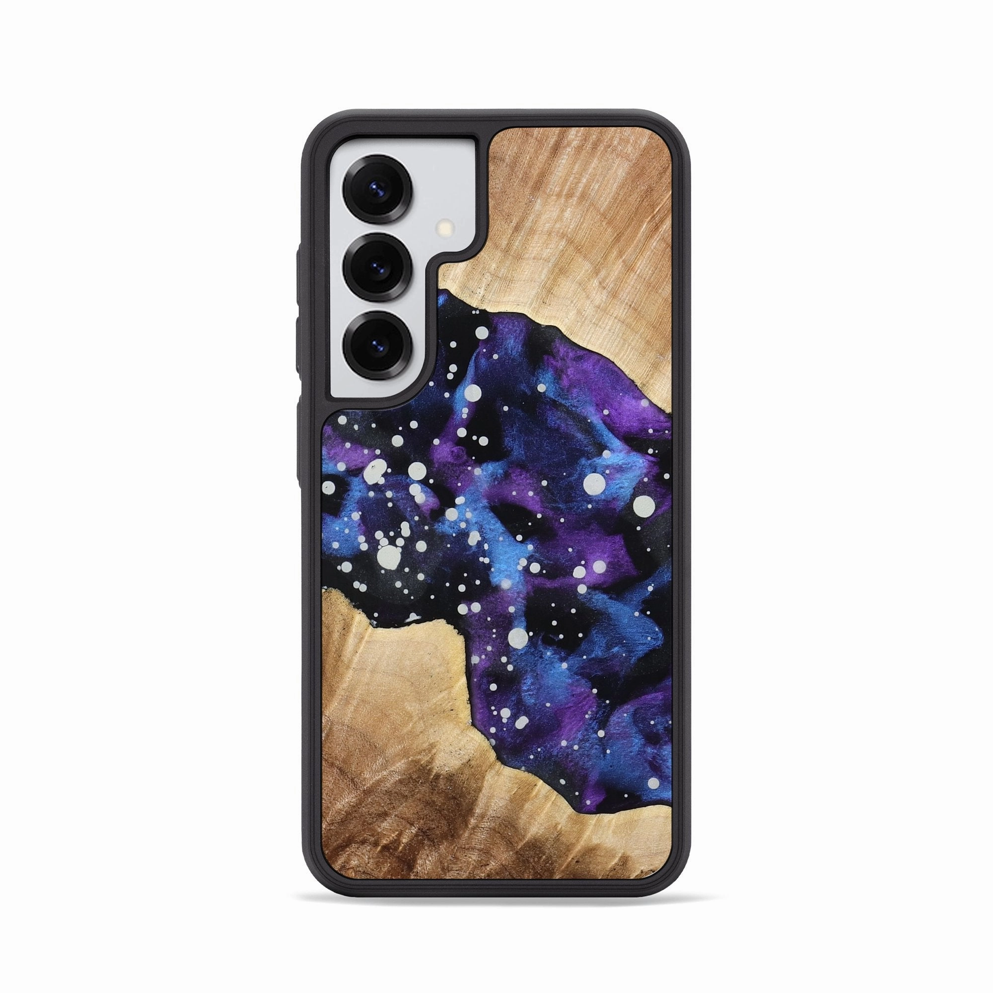 Anti Dust Galaxy S25 Wood Phone Case - Mertie (Cosmos, 778487)