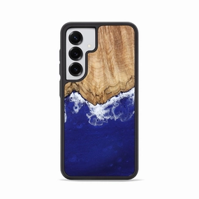 Bubble Resistant Film Crystal Clear Screen Galaxy S25 Wood Phone Case - Wes (Coastal, 776594)