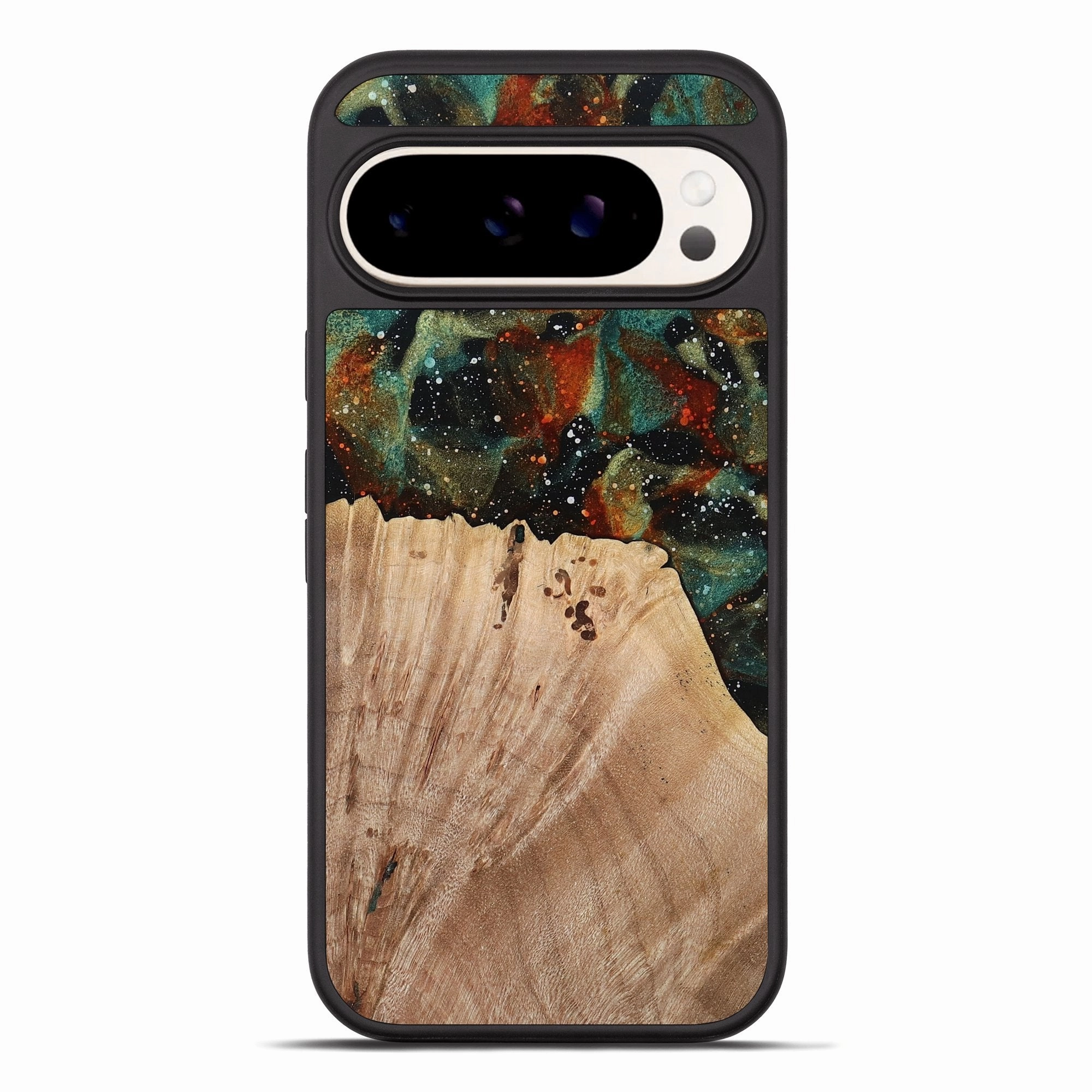 Pixel 10 Pro Xl Wood Phone Case - Eris (Cosmos, 779610) Anti Yellowing Film Anti Scratch Screen