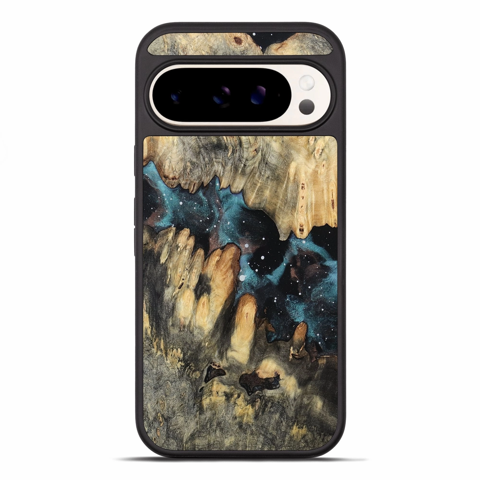 Pixel 10 Pro Xl Wood Phone Case - Newell (Cosmos, 781934) Anti Reflection Case Friendly Glass