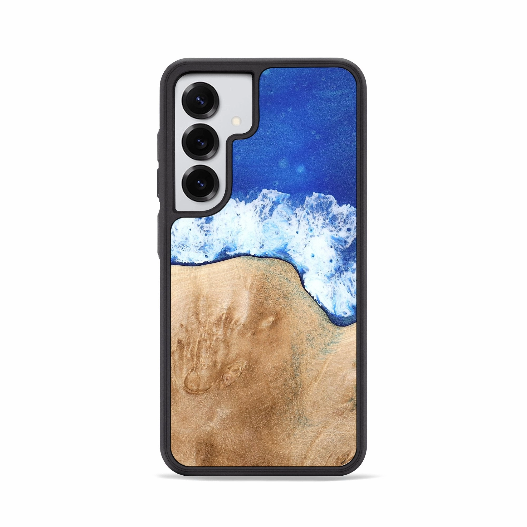 Anti Shock Screen Galaxy S25 Wood Phone Case - Jazmyne (Coastal, 776608)