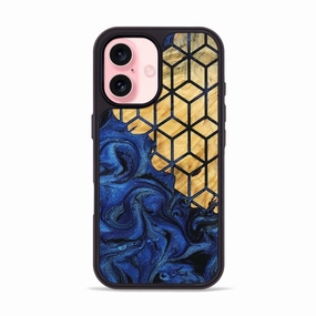 Case Friendly Glass Iphone 16 Wood Phone Case - Velda (Pattern, 781745)