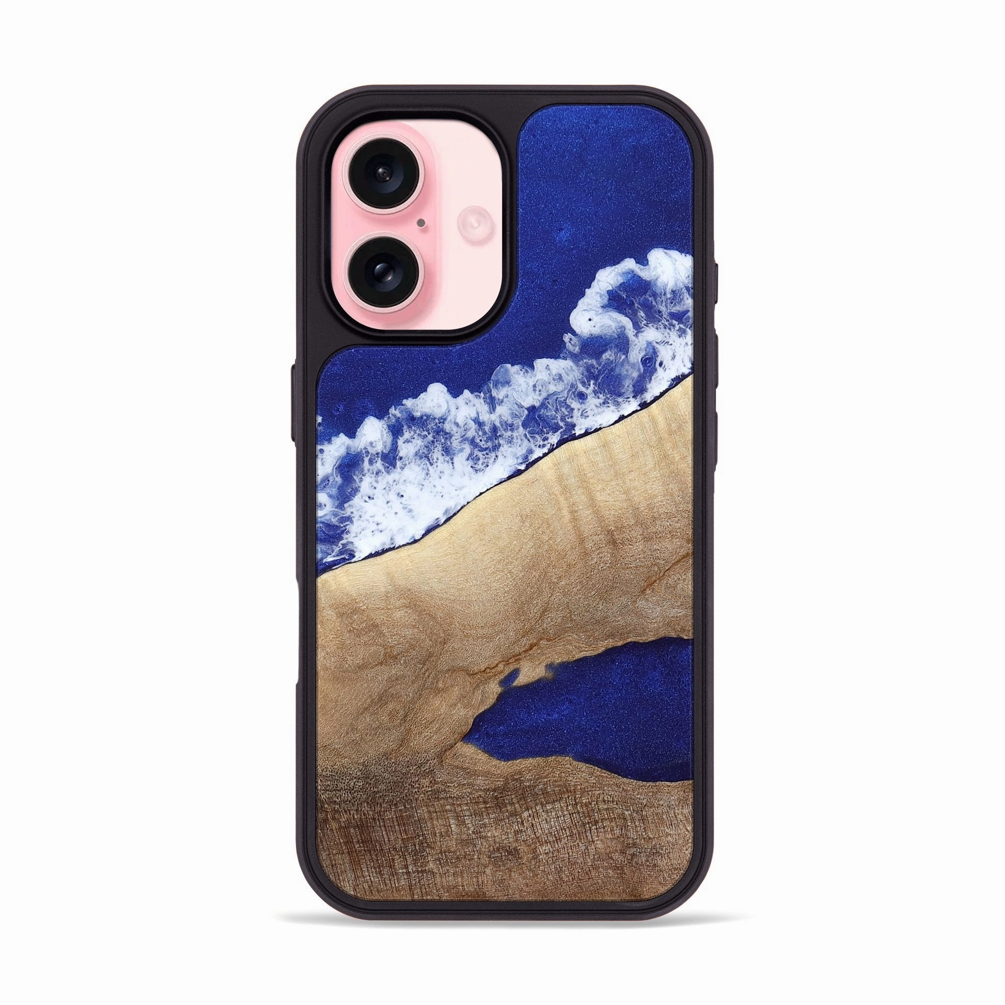 Iphone 16 Wood Phone Case - Camilla (Coastal, 781536) Privacy Screen