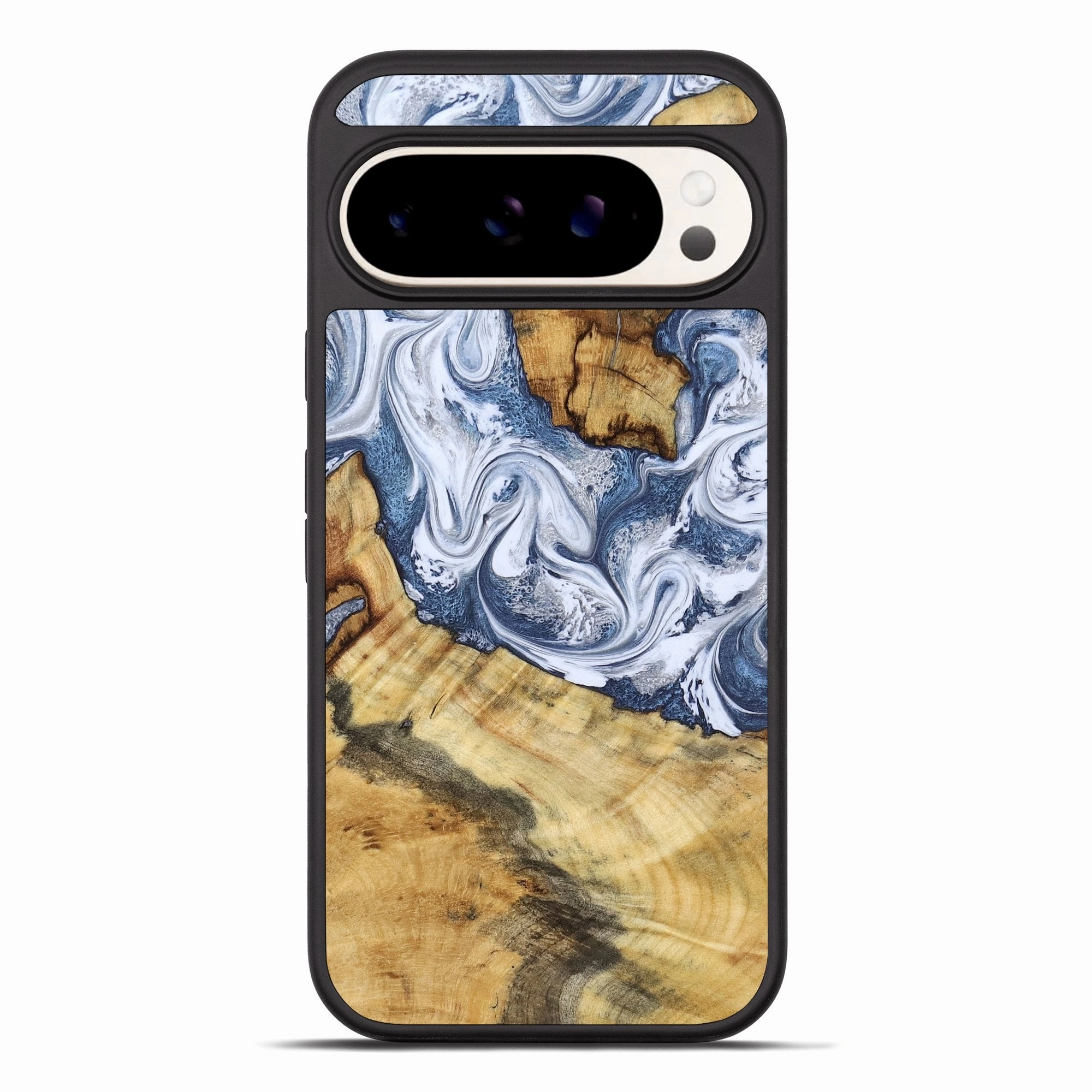 HD Screen Protector Pixel 10 Pro Xl Wood Phone Case - Aileen (Blue, 781146)