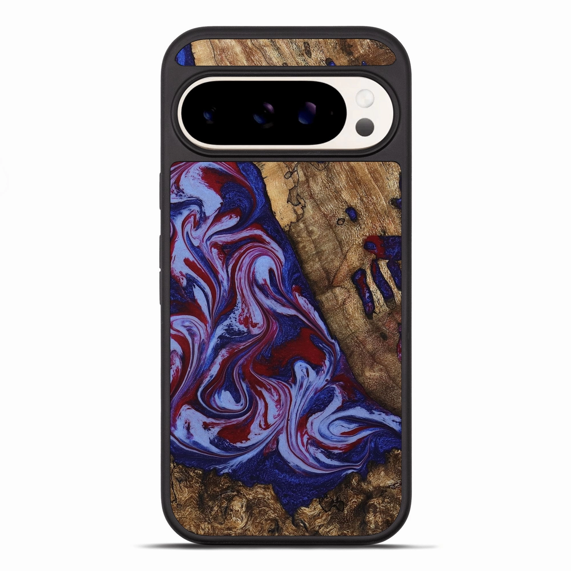 Protective Screen Pixel 10 Pro Xl Wood Phone Case - Braiden (Red, 781114)