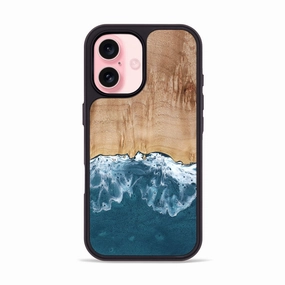 Anti Finger Smear Iphone 16 Wood Phone Case - Roxana (Coastal, 778408)