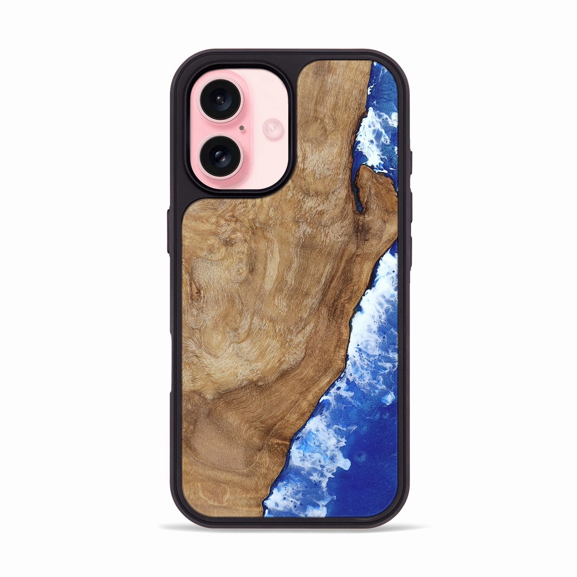 Iphone 16 Wood Phone Case - Nylah (Coastal, 780933) HD Clarity Bubble Free Screen